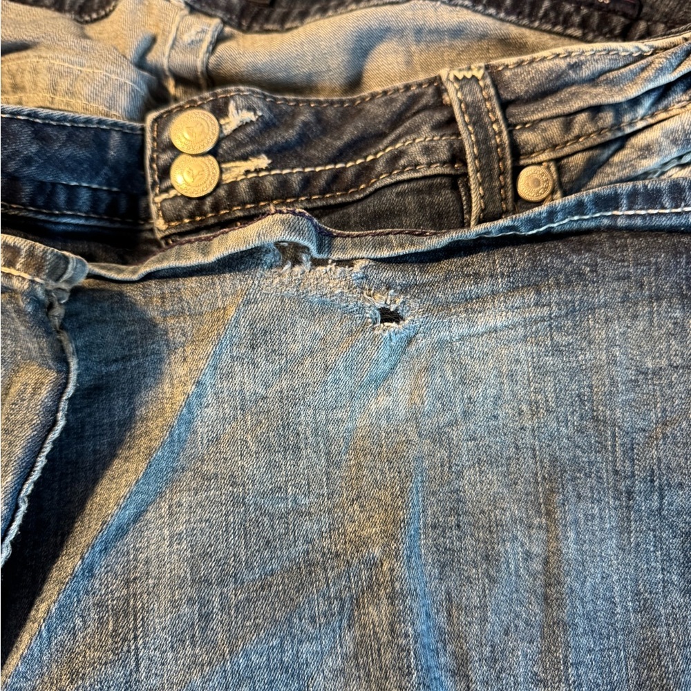 Vigoss Women's Blue Boot Cut Jeans - Picture 7 of 8